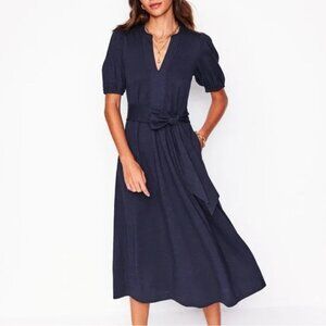 Boden Sofia Trim Jersey Midi Dress
